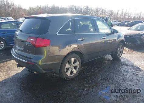 2011 Acura Mdx из США, поврежденный, VIN 2HNYD2H2XBH520157